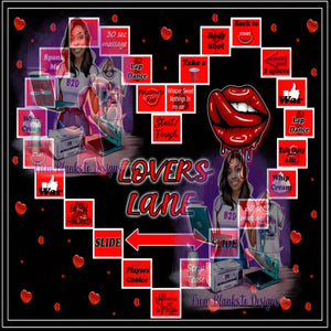 Lovers Lane Couples Board Game (DIGITAL FILE ONLY)