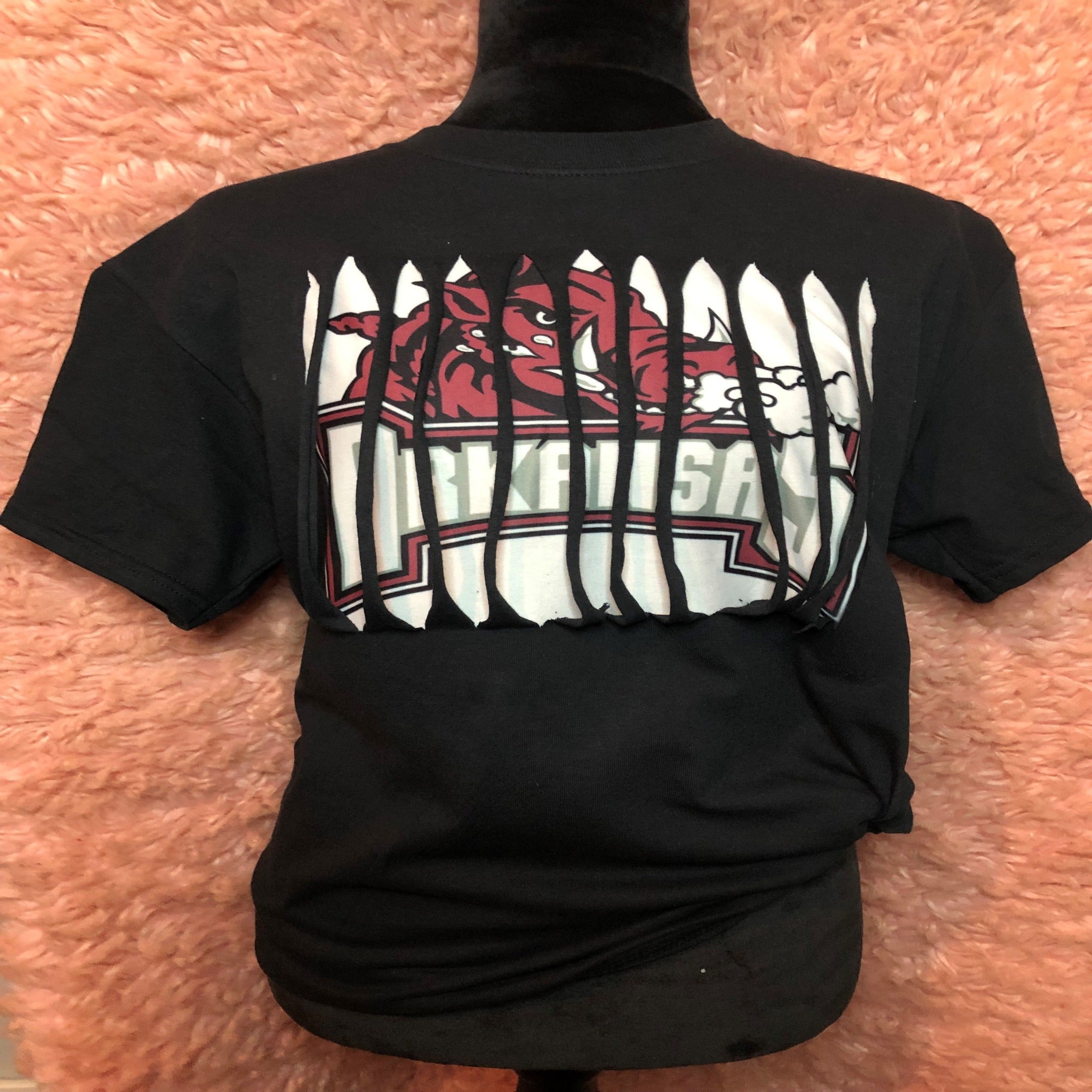 Arkansas Razorbacks Peekaboo T-shirt